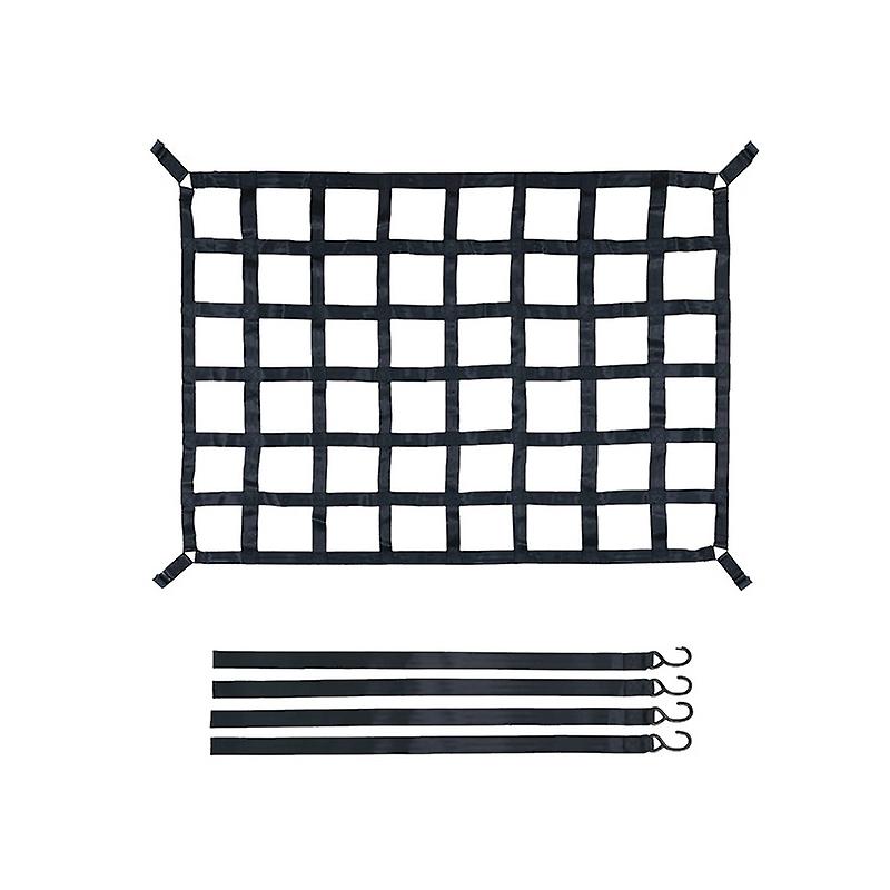 Truck Bed Cargo Net Pickup Bed Netting Strap 127x106cm