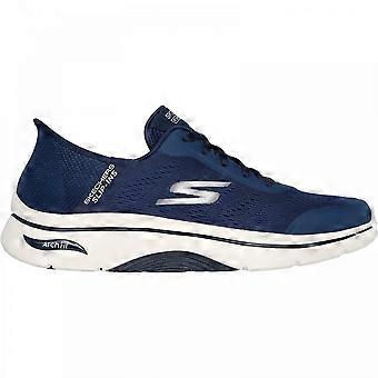 Mænds Skechers Sip-ins Arch Fit 2.0 - Simplicity 2 | Flåden | Herre snøre med håndfri teknologi trænere