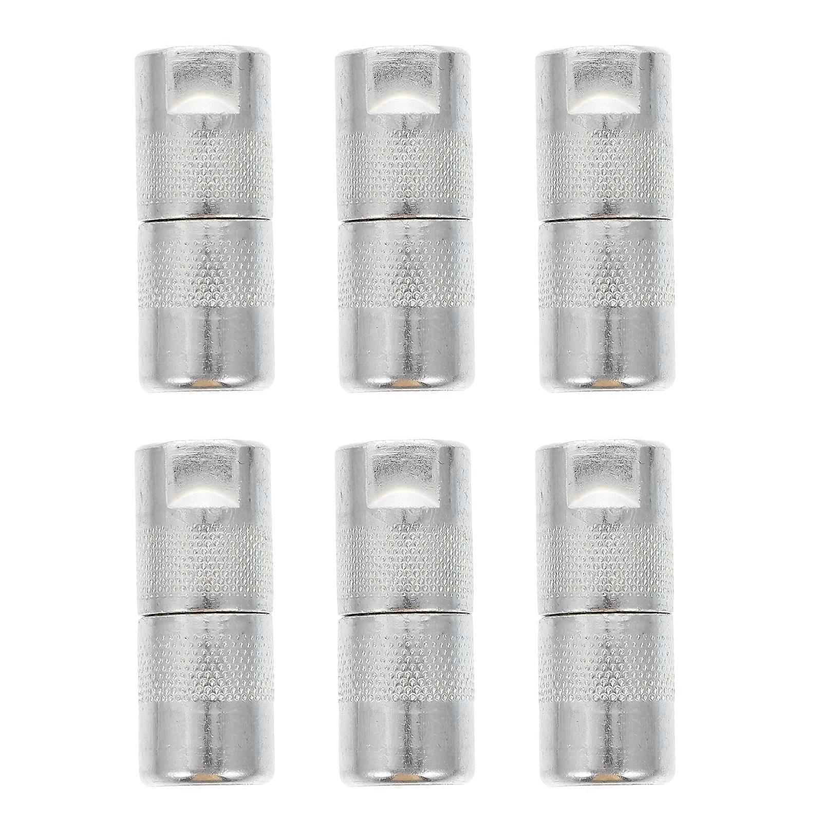 6Pcs Grease Replacement Coupler Useful Grease Nozzle Grease Sprayer Accessories