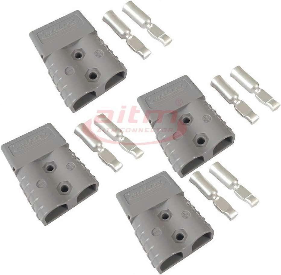 120 Aバッテリーコネクタ 急速接続バッテリーの迅速な切断のためのモジュラー電源コネクタ(グレー)