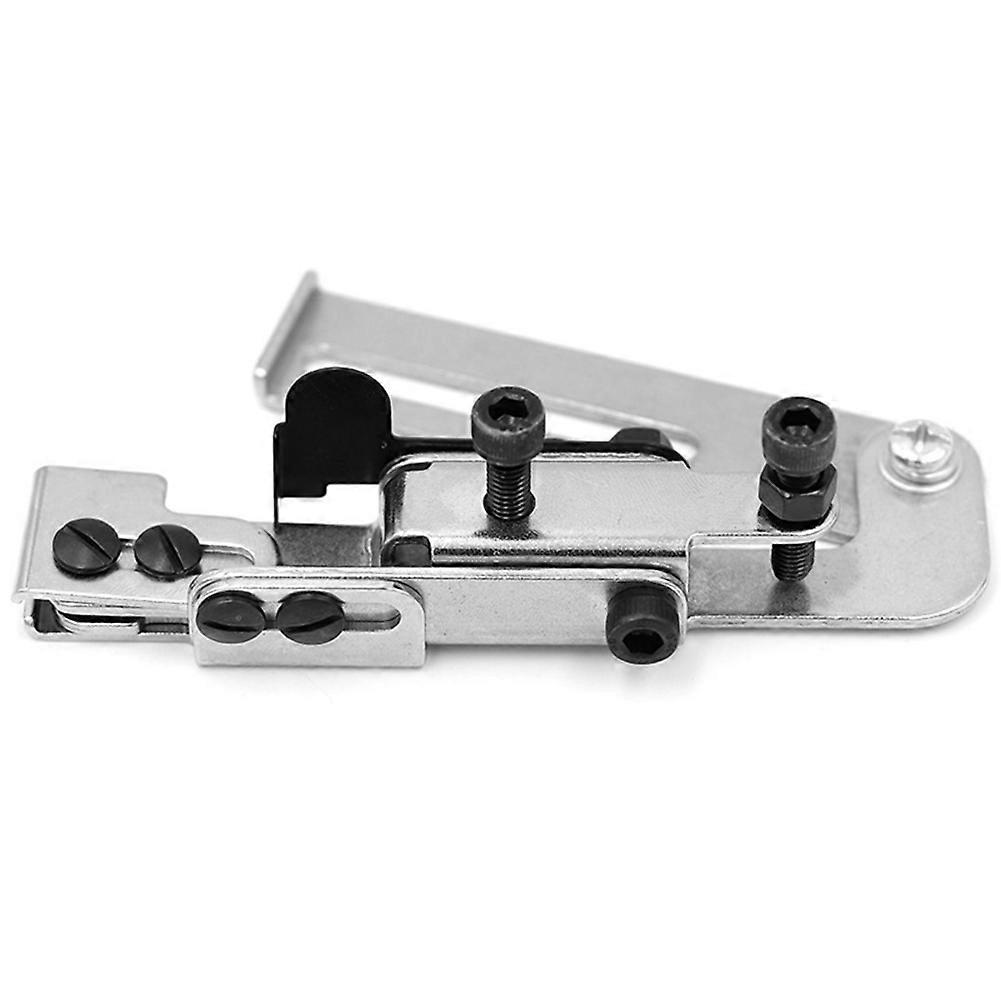 1 PCS Top Zipper Artifact Flat Car Synchronous Car Fixed Placket Line Zipper Setting Gauge Presser Foot Assistant