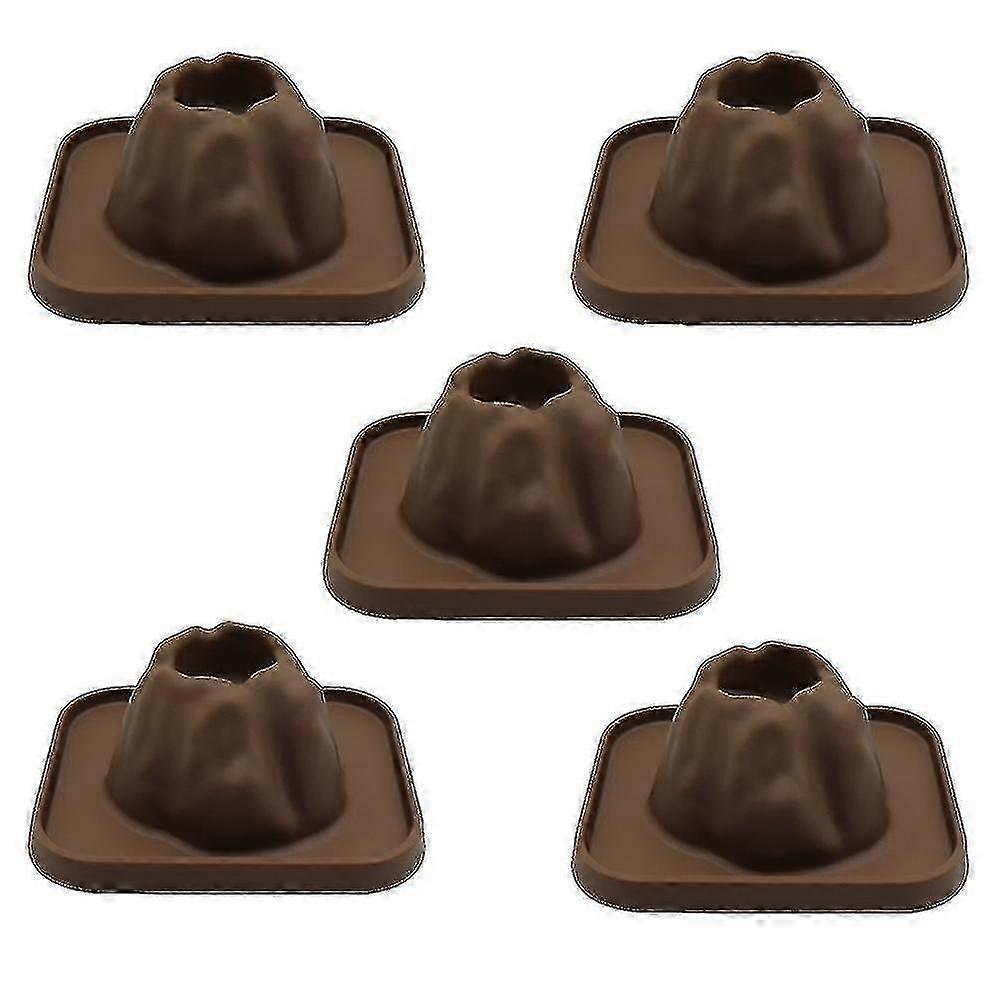 5pcs Volcanic Eruption Model Scientific Experiment Prop Volcano Diy Model