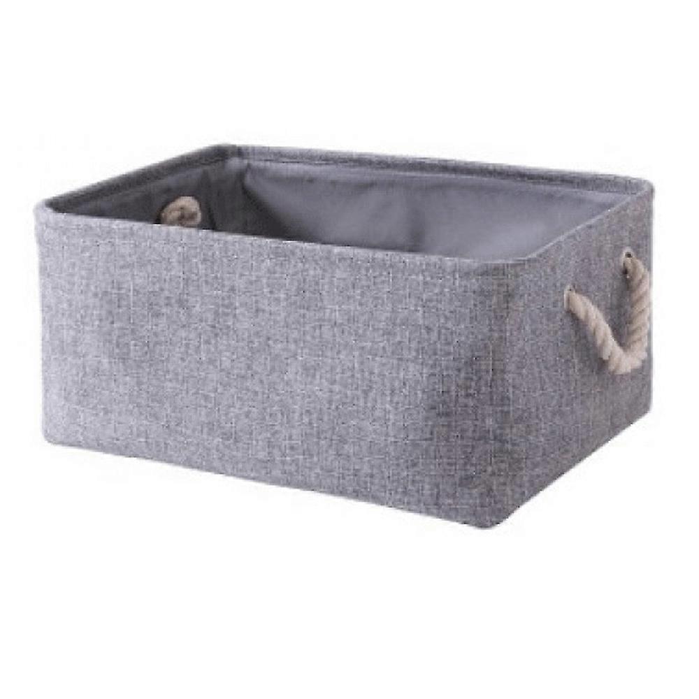 Collapsible basket storage box canvas clothes sorting box toy storage box