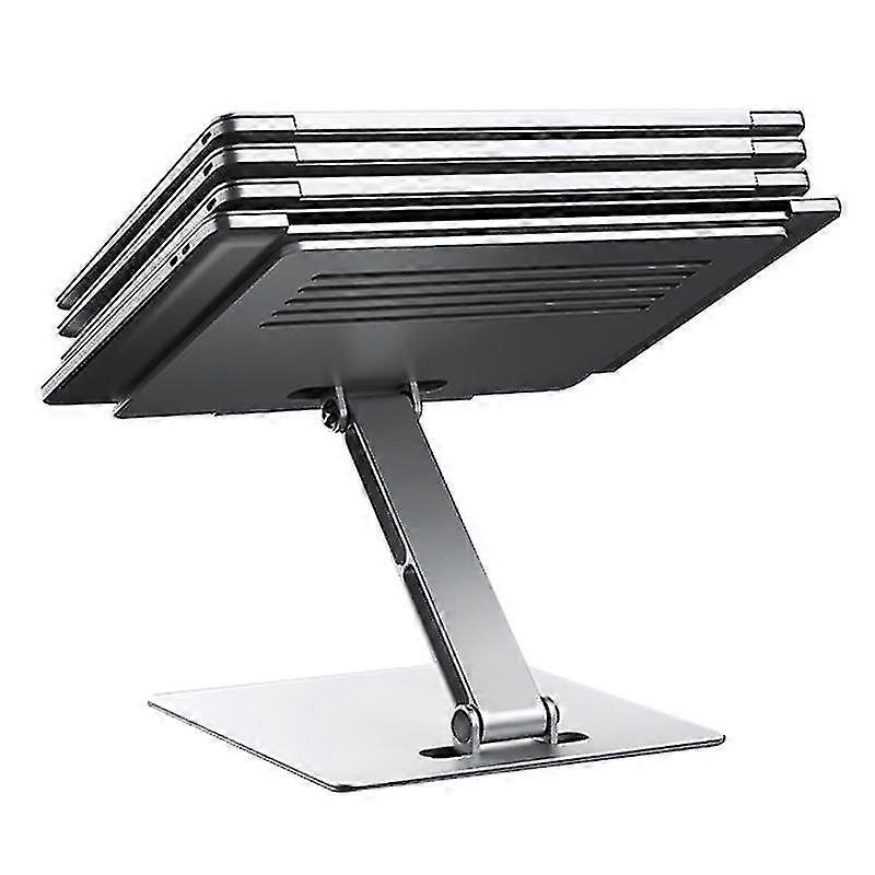 Foldable Laptop Stand Adjustable Aluminum Holder For 11-17" Laptops Tablets