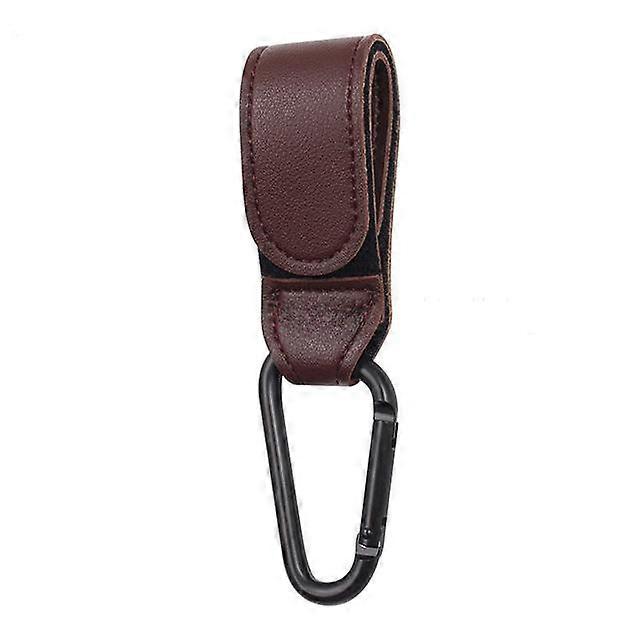PU Leather Baby Bag Stroller Hook Rotatable Cart Organizer Pram Hook Pram Rotate 360 Degree Sundries Hook Stroller Accessories