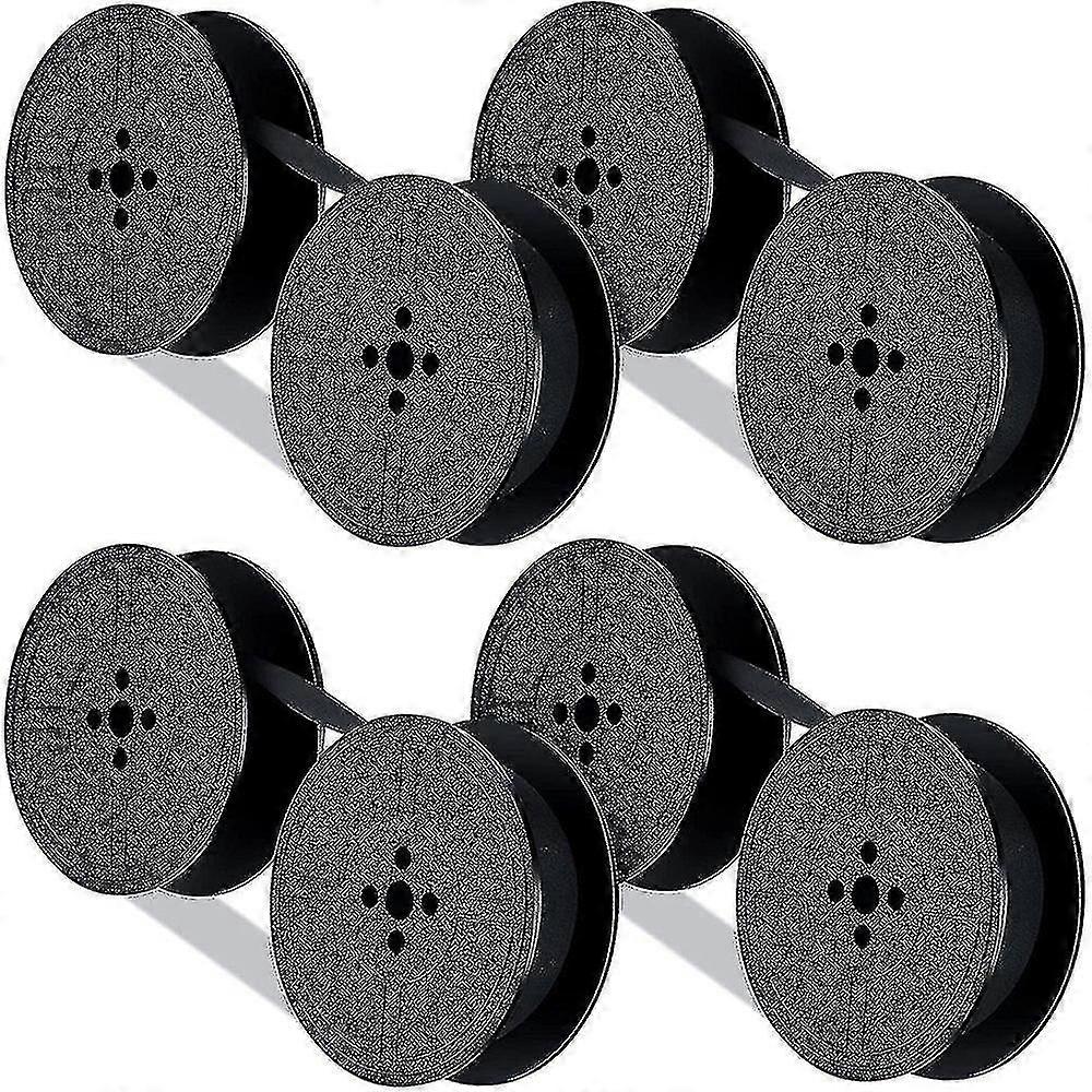 4 Pack Typewriter Ribbon Spool Typewriter Ribbon Ink Spool Ink Replacement Part For Typewriter(blac