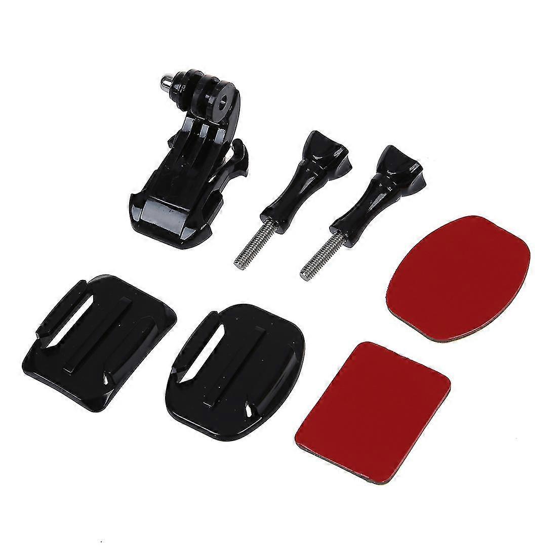 Helmet Front Mount Kit Adjustment Curved Adhesive For Hero 1/2/3