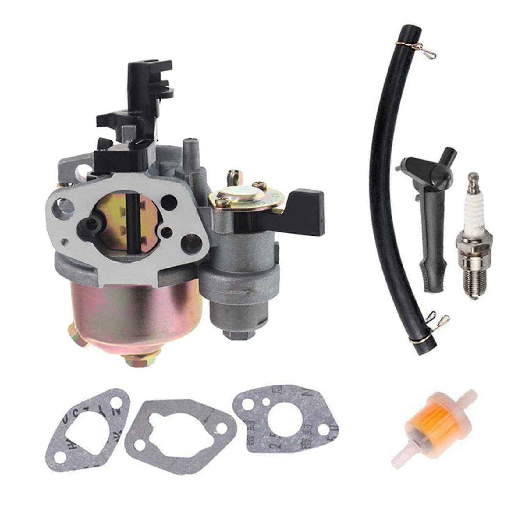 Motor Mower Carburetor Carb For Gx120 Gx160 Gx168 Gx200 5.5hp 6.5hp+fuel Pipe Gasket Engine Generator Carburator