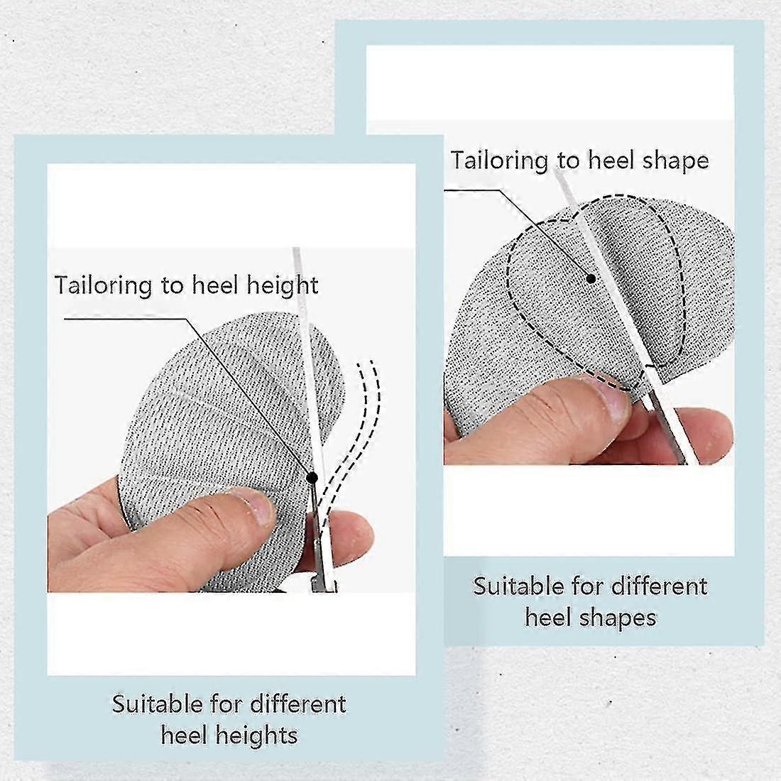 5 Pairs Heel Cushion Inserts,heel Cushion Pads