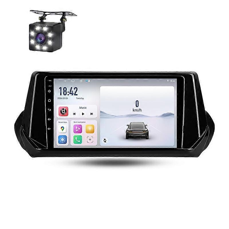 Android Auto Video Player For Peugeot 2008 II 2 2019 - 2021 Car Radio Multimedia Carplay