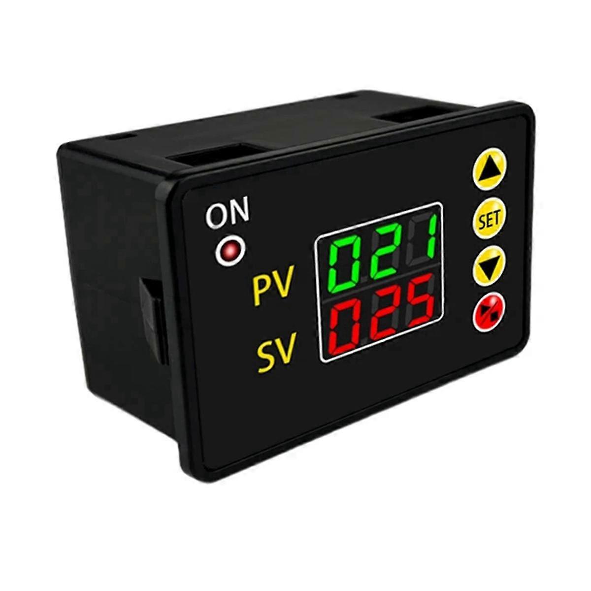 0-999s/Min/Hour DC 24V 480W Digital Time Delay Switch Relay T2310 Open Time Control Module Power Su