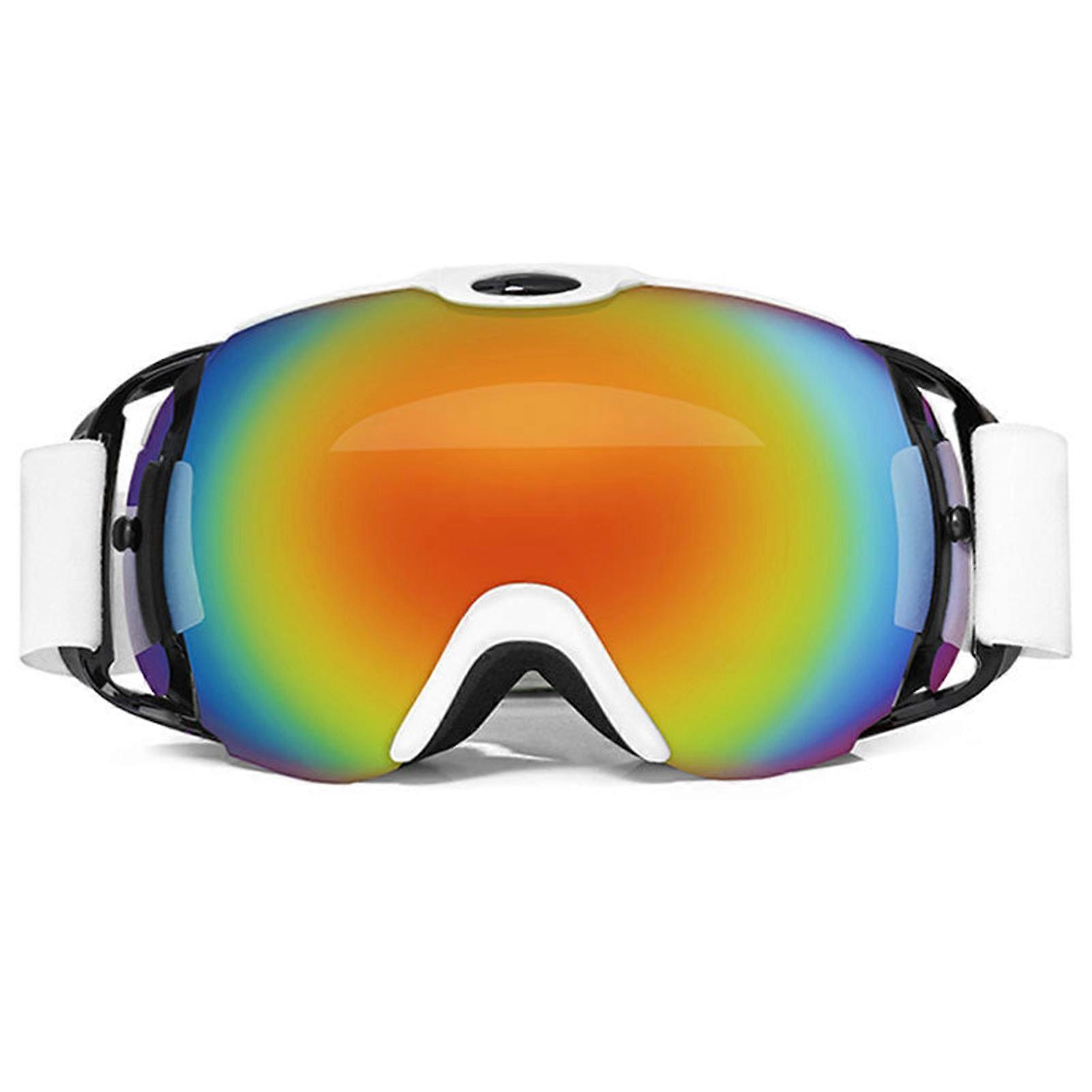 Double Layer Spherical Anti-Fog Ski Goggles Comfortable Windproof Snow Goggles for Skiing Snow Sports
