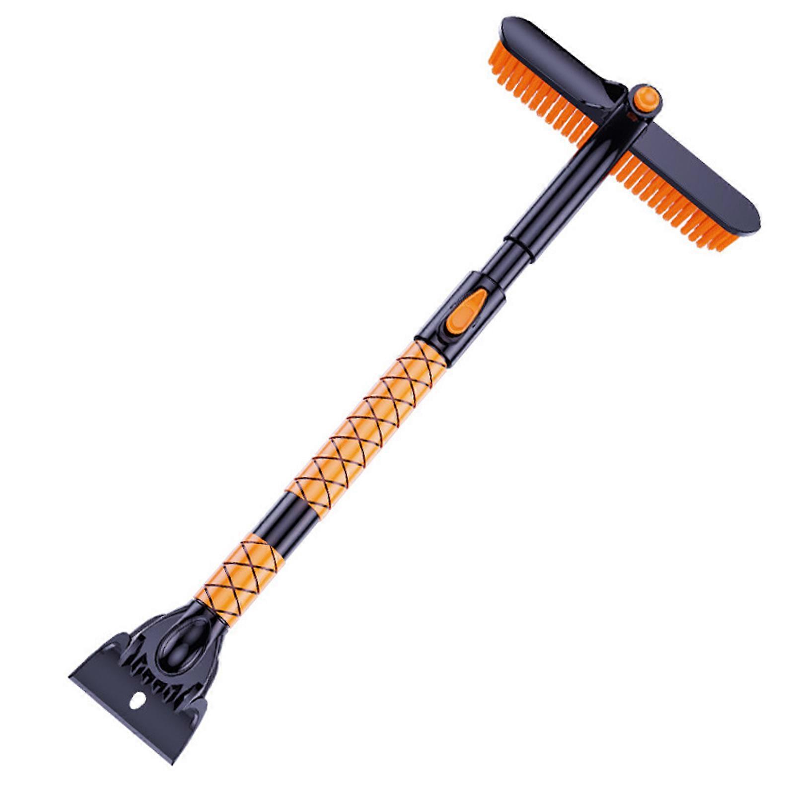 Car Snow Ice Removal Shovel Thickened Sponge Handle 360 Rotation for Glazed Windows Doors