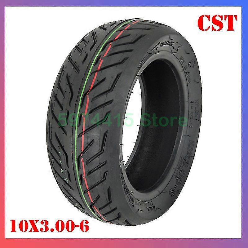 Tamanho 10x3.00-6 polegadas vácuo pneu tubeless para scooter elétrico 10 polegadas acessórios de roda