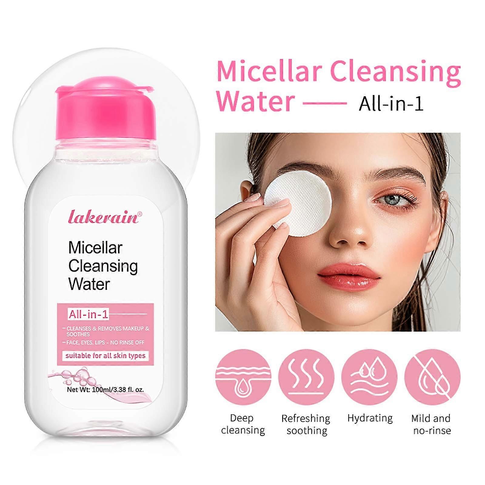 Micellar Make-up Remover 100ml Gentle Make-up Remover For Eyes Lips And Face Cosmetic Sets FLY2002