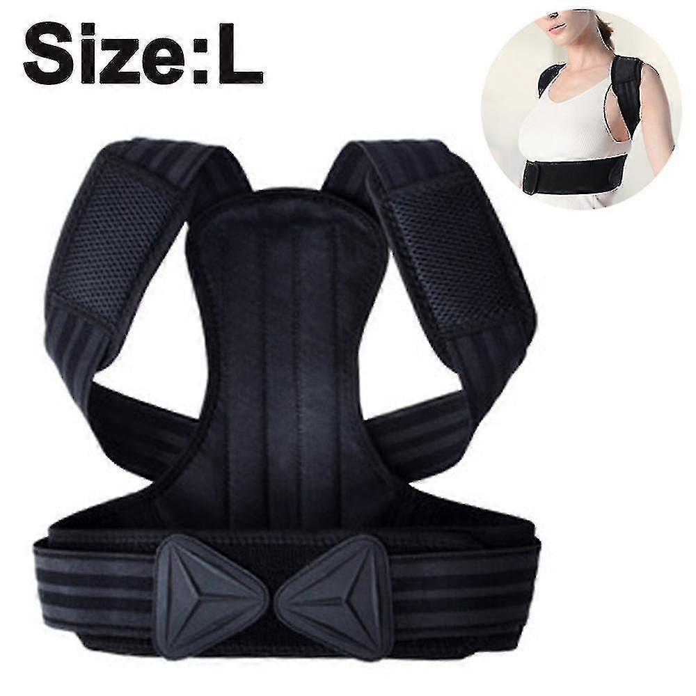 Posture Corrector Compatible With Women And Men, Fully Adjustable Comfy Upper Back