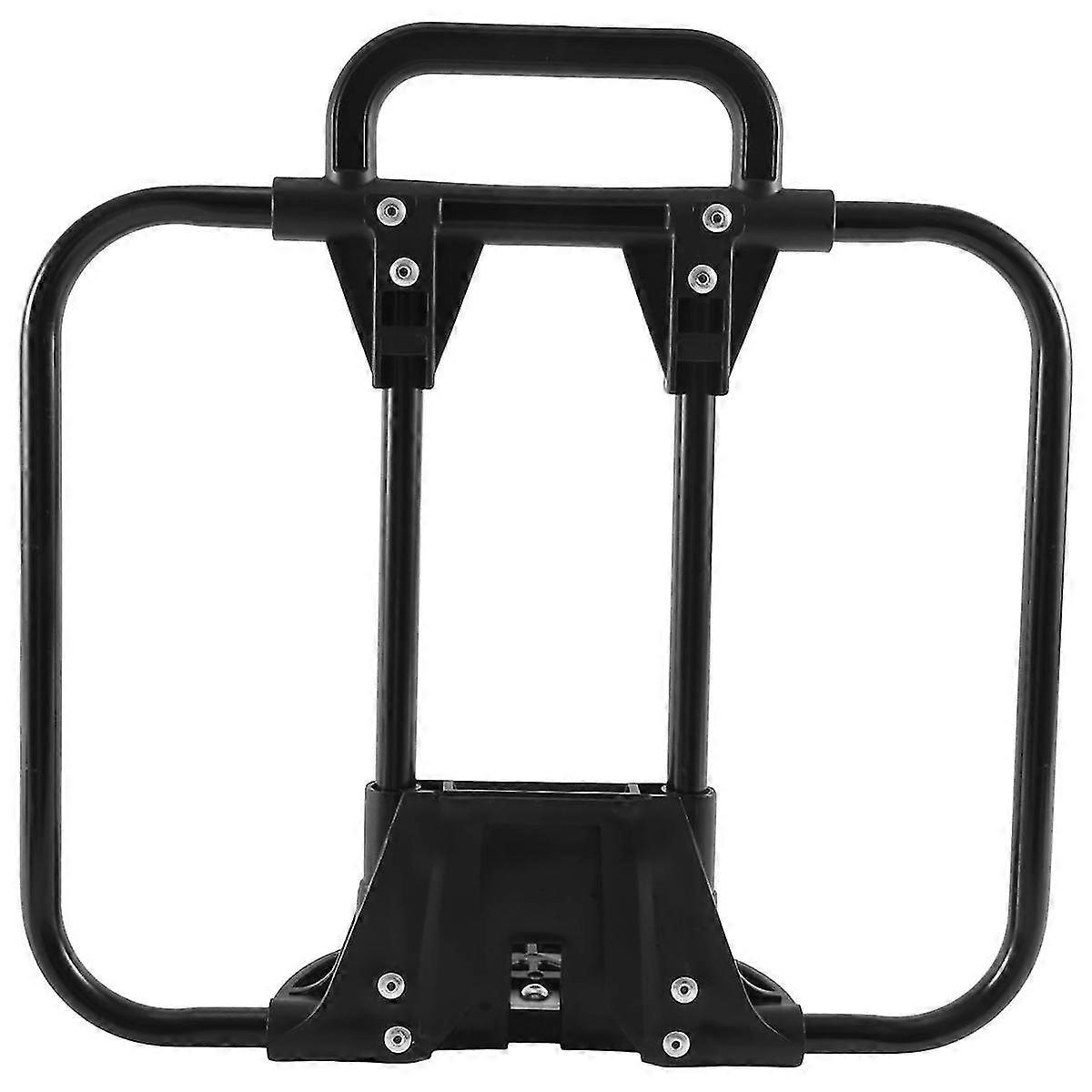 Folding Bicycle Bag Basket Frame Stand For Basket Bag Folding Bicycle Accessories 30x26cm Black