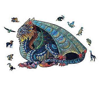 Western Dragon Irregular 3D Animal Puzzle 200 Pezzi (Medio)