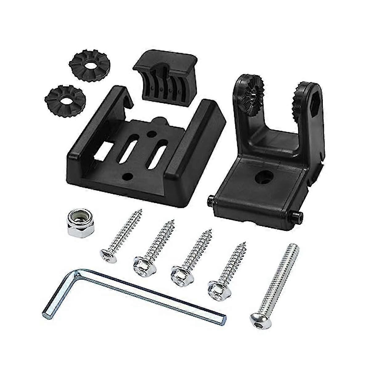 thumbnail interactive-video image 1 of 7400931 Transducer Bracket Kit - Compatible With Humminbird XNT Transducers, Black 1 of 7