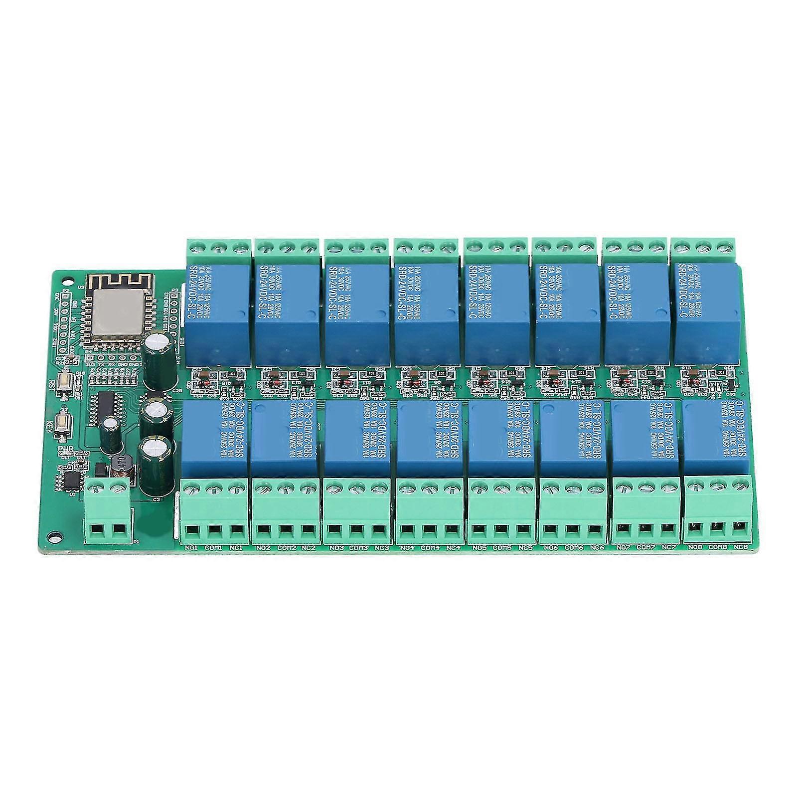 Wireless Control Relay BoardRelay Module 16 Channel Relay Board Relay Switch Module Rugged and Tough