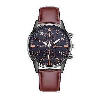 Pin Buckle Quartz Movement Car Thread Strap Men's Watch