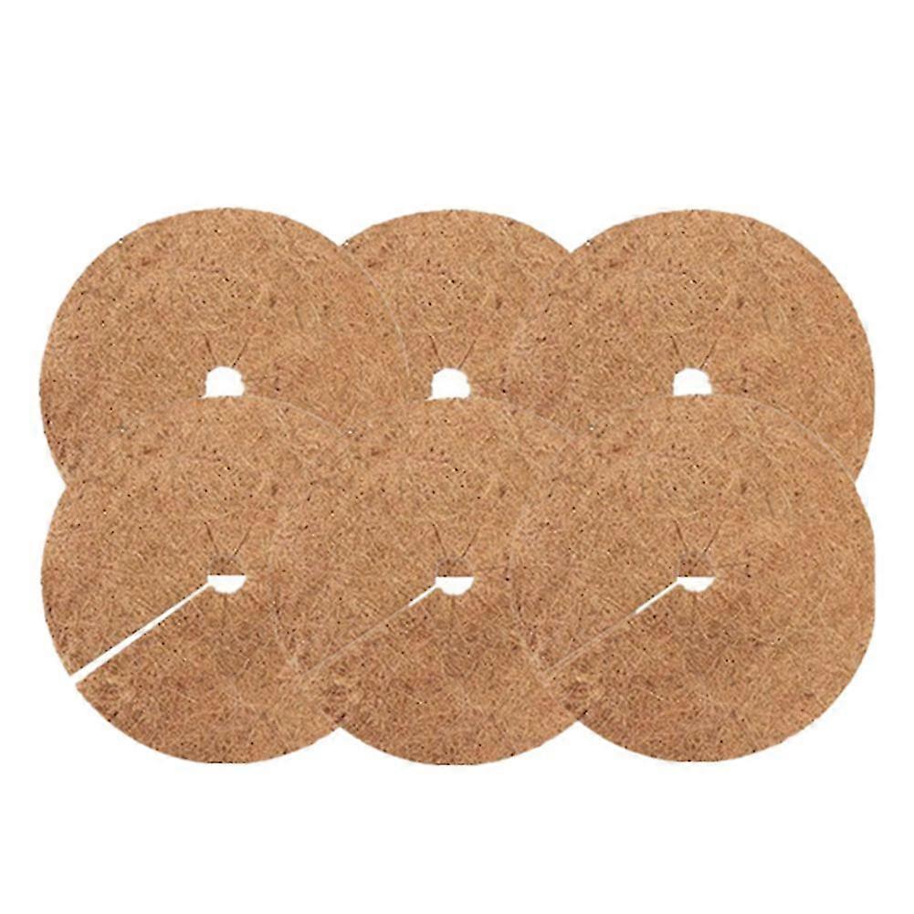 Coir Plant Cover Mulch Mat Weed Control Fabric Flower Pot Rings Coconut Tree Trunk Protector Plante