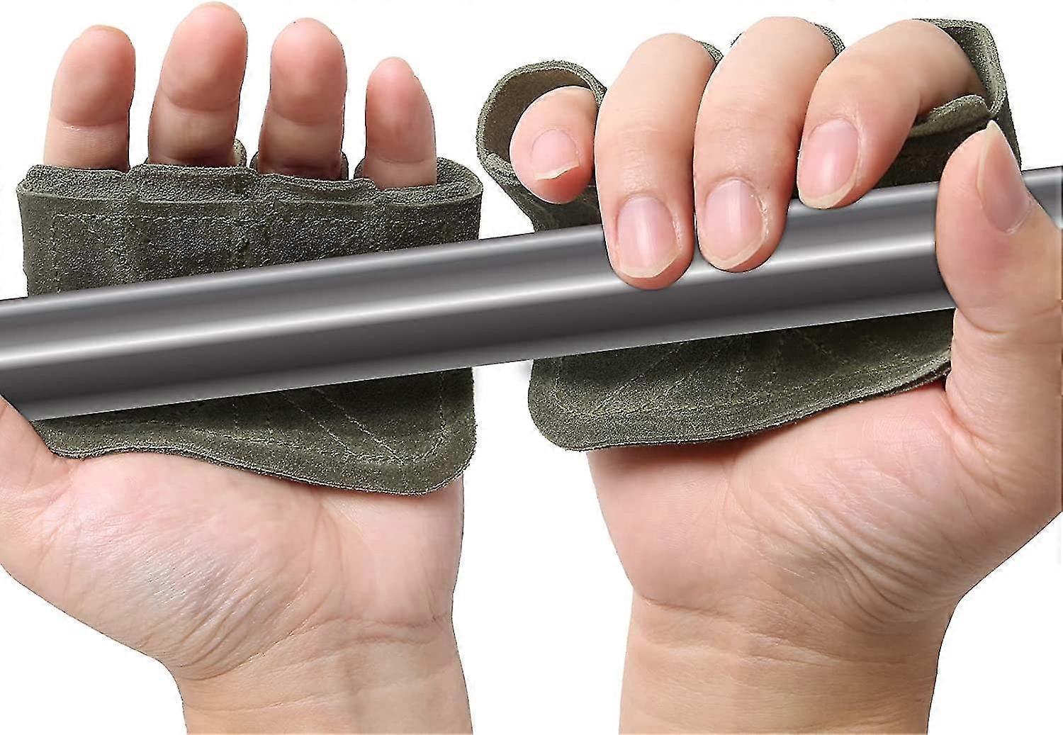 Poignées D'Entraînement En Silicone Anti-Dérapantes - Pour Renforcement Prise, Deadlift, Musculation - Taille Universelle 9x5,5cm