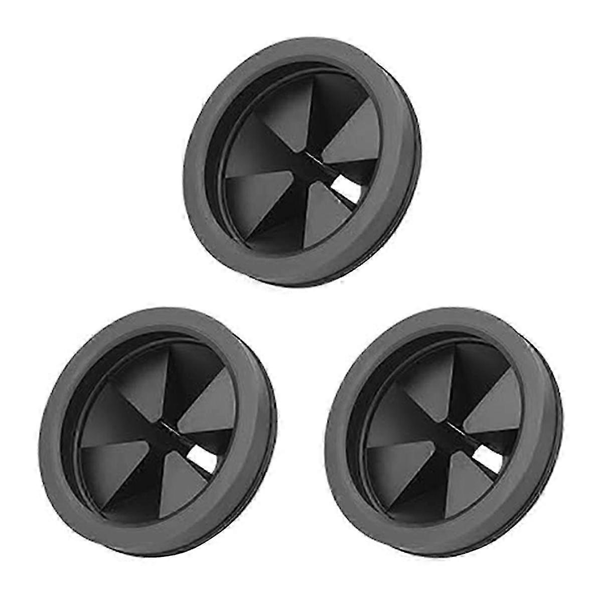 3-Pack Sink Backsplash Garbage Disposal Splash Guard Food Waste Disposer Splash Guard Collar Replacement Silent Cover
