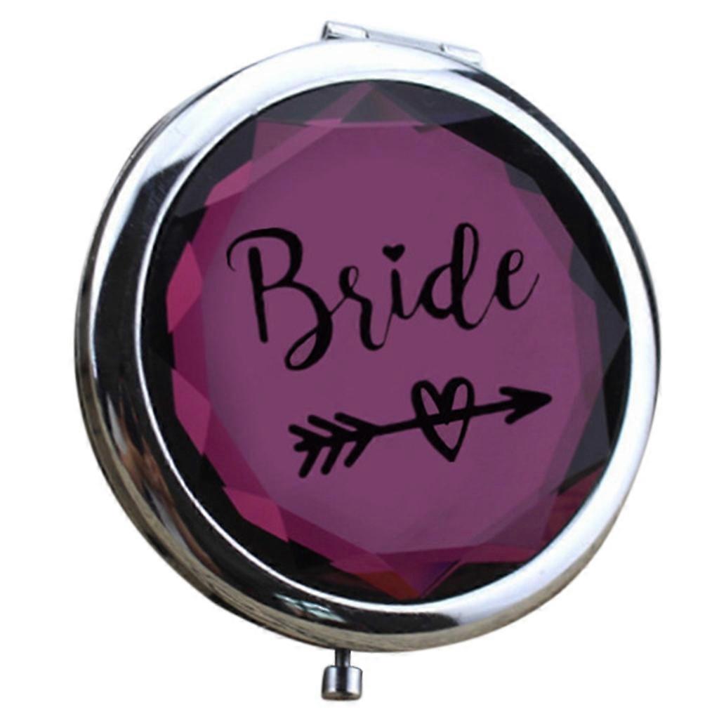 Bride Makeup Mirror Wedding Engagement Bachelorette Party Mirror Shower Present