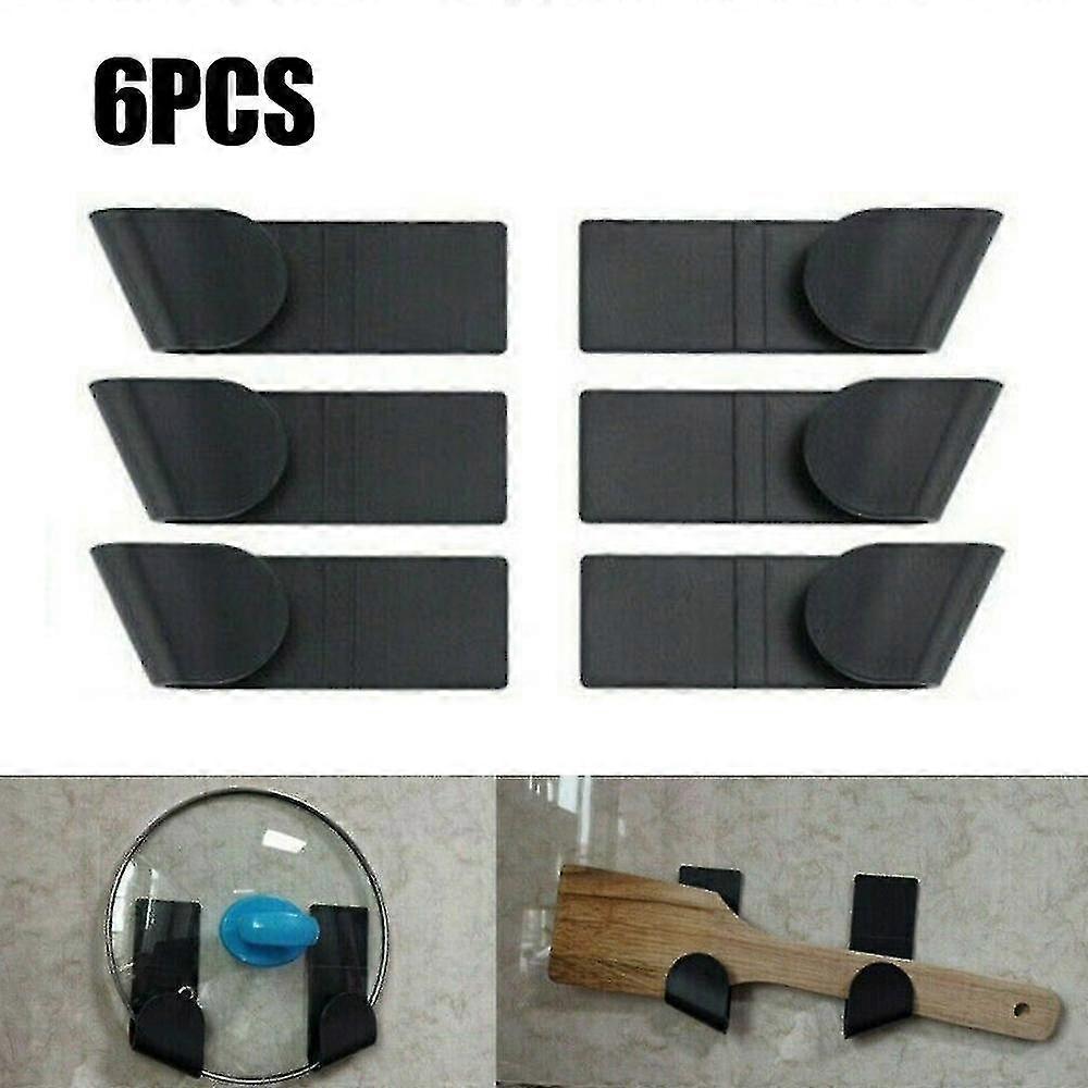 Wall-mounted Pot Lid Storage Holder Pan Rack Kitchen Utensils