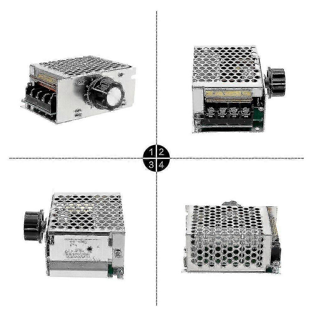 Motor Speed Control Controller UK 220V AC 4000W Scr Variable Spannungsregler