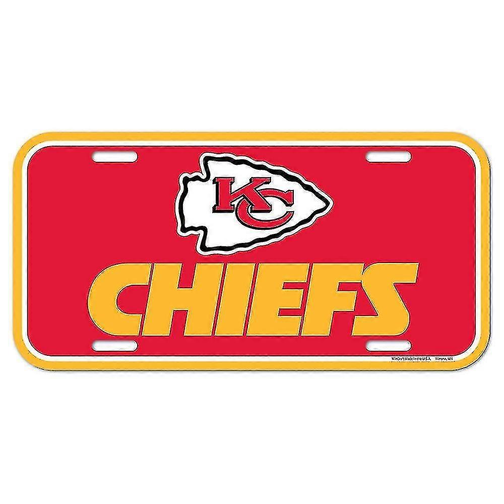 Nfl nummerplade - Kansas City Chiefs