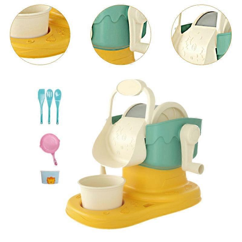 Maker, Kids Kits Slushy Ice Cream Making Toy, Diy Edible Slushie Hine,