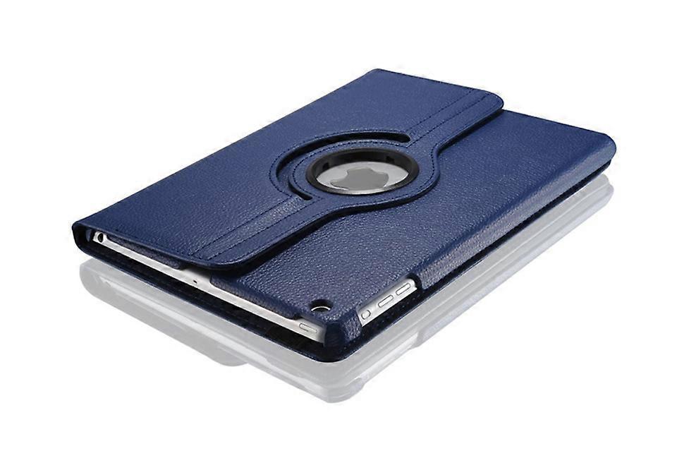 Case for iPad .iPad Air 2 / iPad Air - Protective Case 360 Rotation Case Cover Stand Tablet with Auto Sleep/Wake Function, Navy Blue