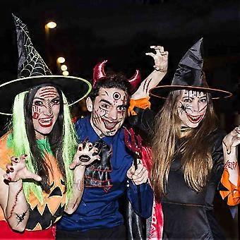 Set Accessori Halloween Donna: Cerchietto Ragnatela, Orecchini Raggo, Collana & Guanti Pizzo - Per Feste, Carnevale E Cosplay