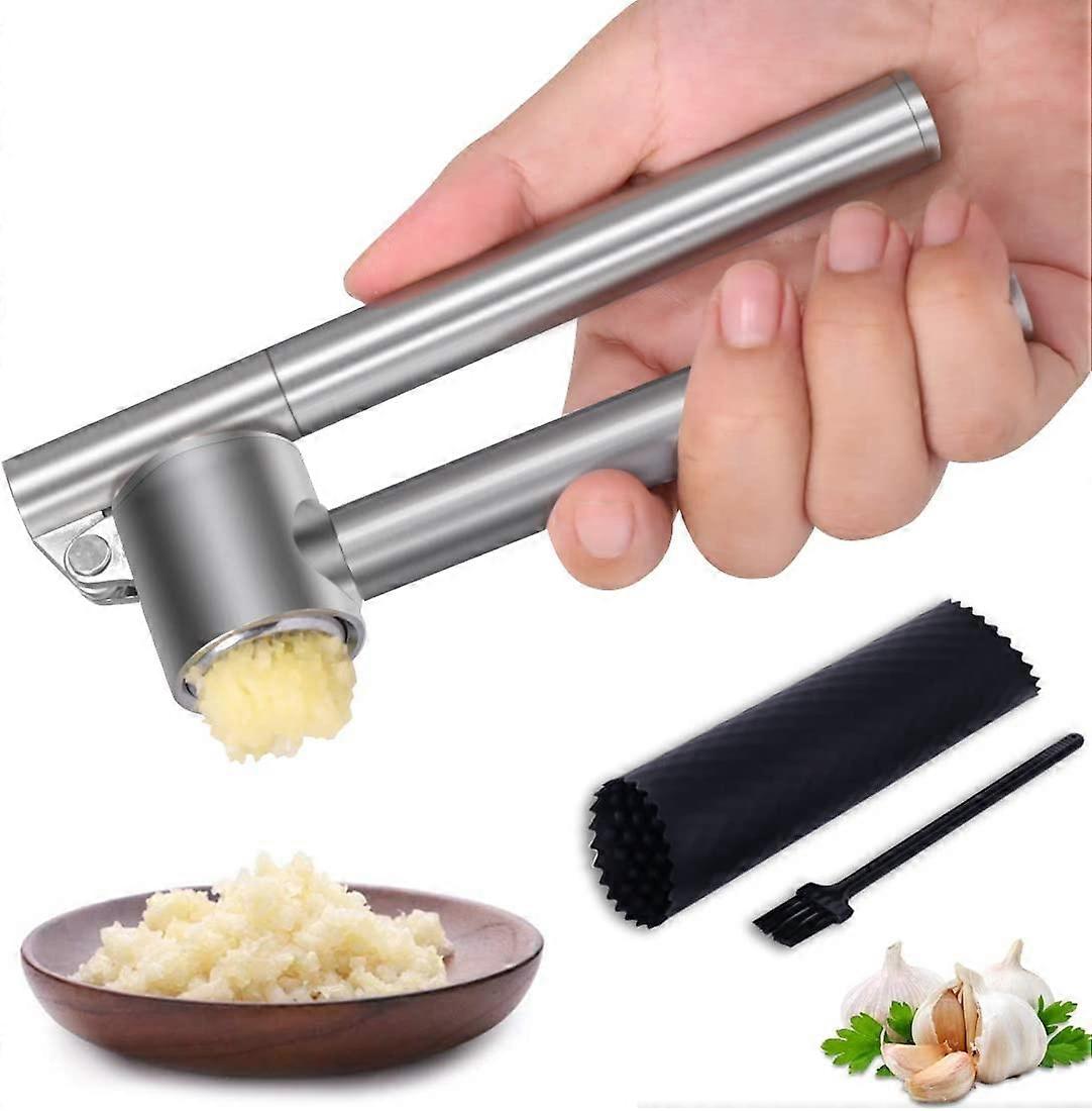 304 stainless steel garlic press garlic press and peeler function