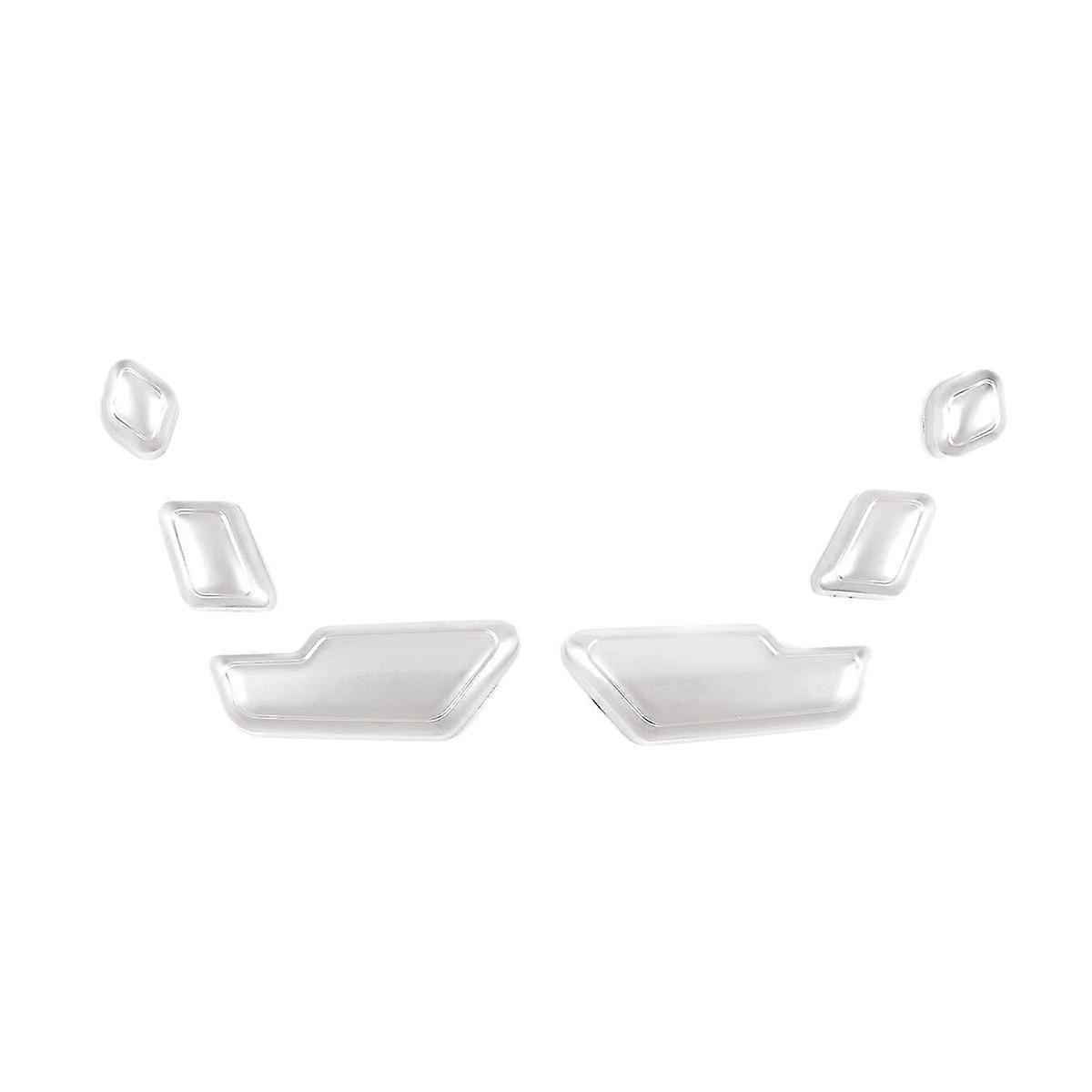for C E GLA ML Class W212 W218 X166 Silver Chrome Seat Adjust Button Switch Cover Trim