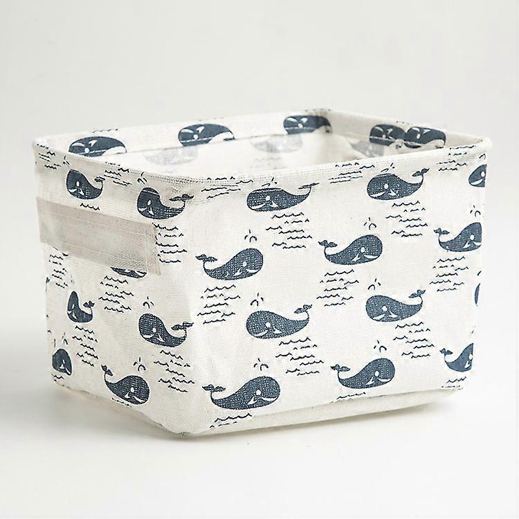 Fabric Storage Baskets Small Foldable Storage Box Organizer Storage Cube for Shelves and Office or Makeup