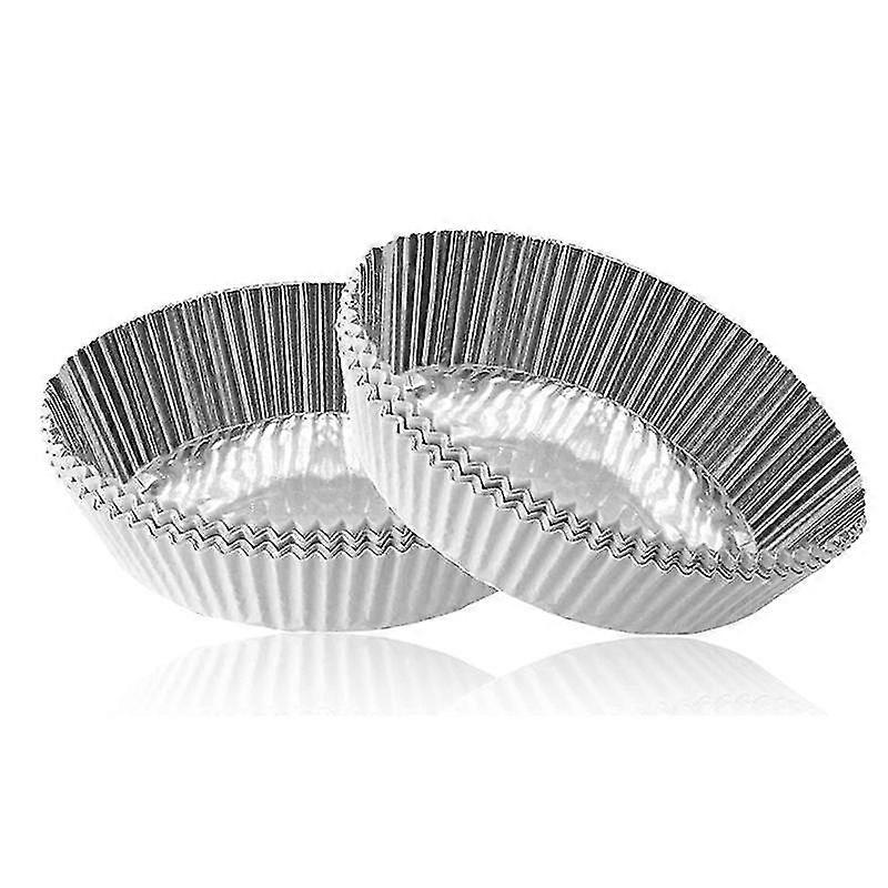 100 st aluminiumfolie luftfritös linersdisposable pappersfoder