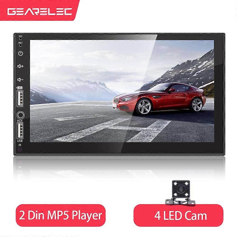Universal 2 Din Car Radio Stereo Autoaudio FM Receiver 7 INCH HD Touch Screen Multimedia Player Mirror Link Monitor