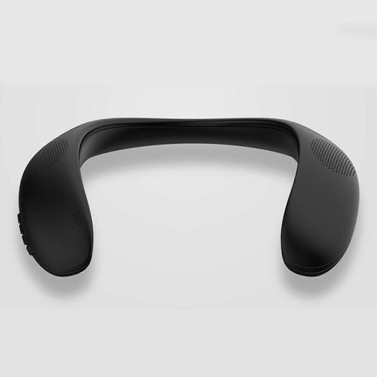 Portable Speaker Lightweight Neckband Speaker with Bluetooth, Listening to Music, Watching TV with 3D Sound in Theater Quality, Hands-free Calling