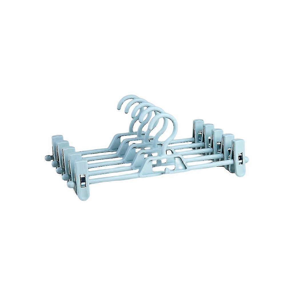 10pcs Adjustable Plastic Clothes Rack For Pant Skirt Clip Bra Clothespin E