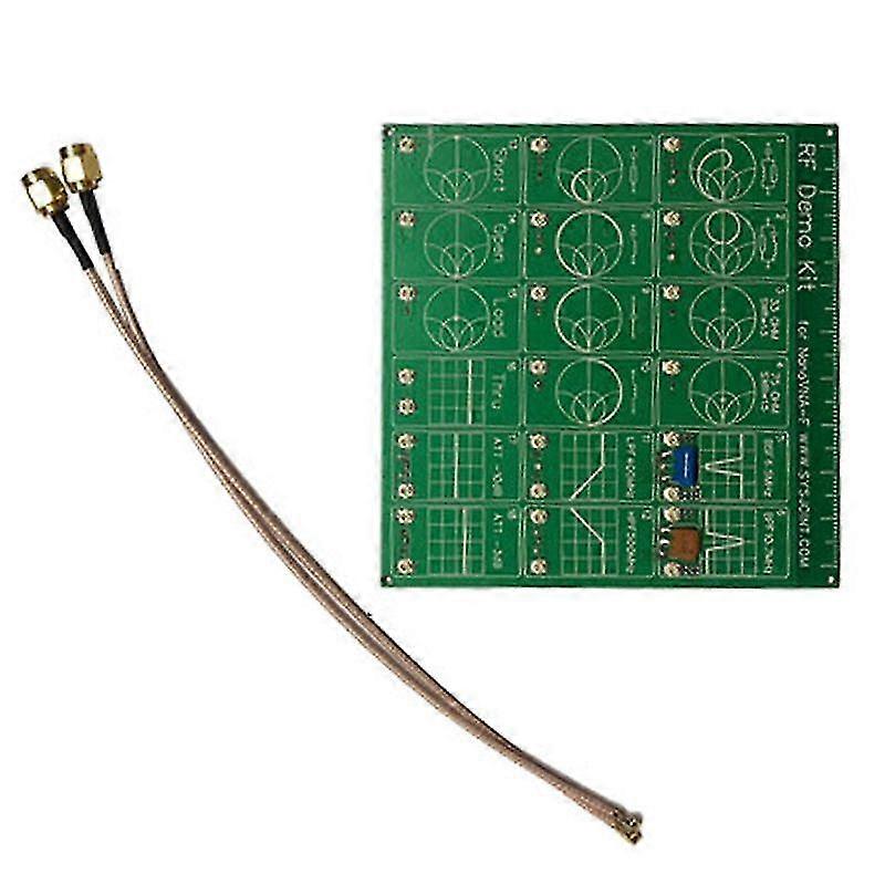 Rf Demo Kit For Nanovna Vna Rf Test Board Vector Net-work Test Filter/attenuator/analyzer Accessories Kit