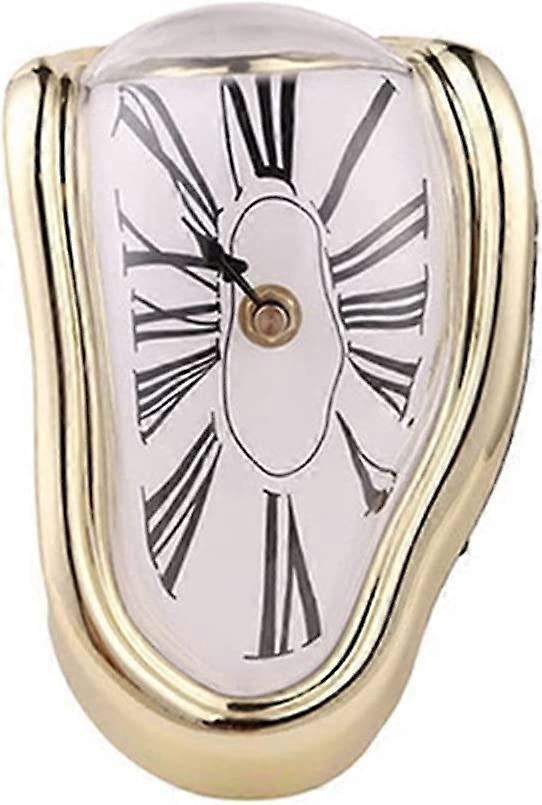 Wall Clock Modern Design Melting Distorted Wall Clocks Decoration Gift Home Garden Wall Watch