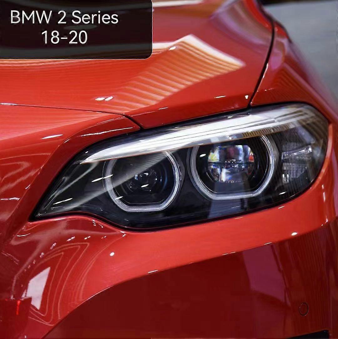 Icedriver RGBW pentru BMW M2 F87 M2C F22 seria 2 Lemon CSL Yellow DRL RGB plăci LED multicolore F23 lumini de zi Chihlimbar