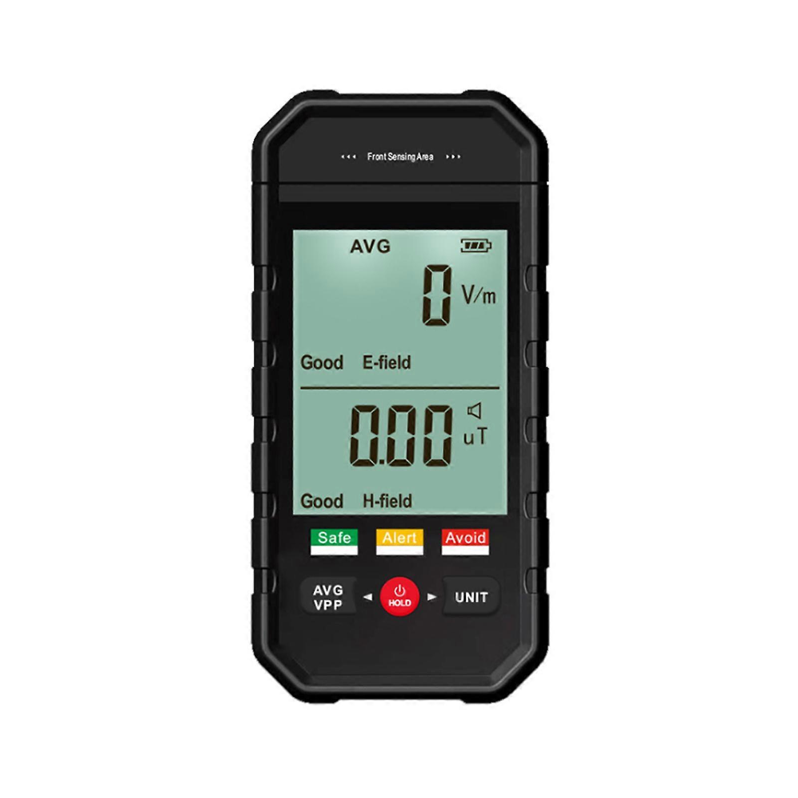 Handheld Digital Electromagnetic Field Radiation Detector Used for Home Office