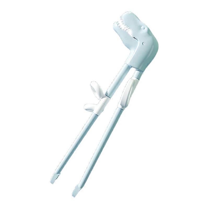 Dinosaur Design Training Chopsticks Jagged Head TPR Healthy Safe Training Chopsticks Helpers for Chinese