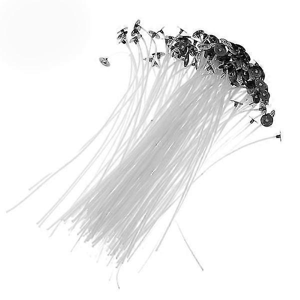 Waxed Candle Wicks (20 Cm) 100 Pcs. White