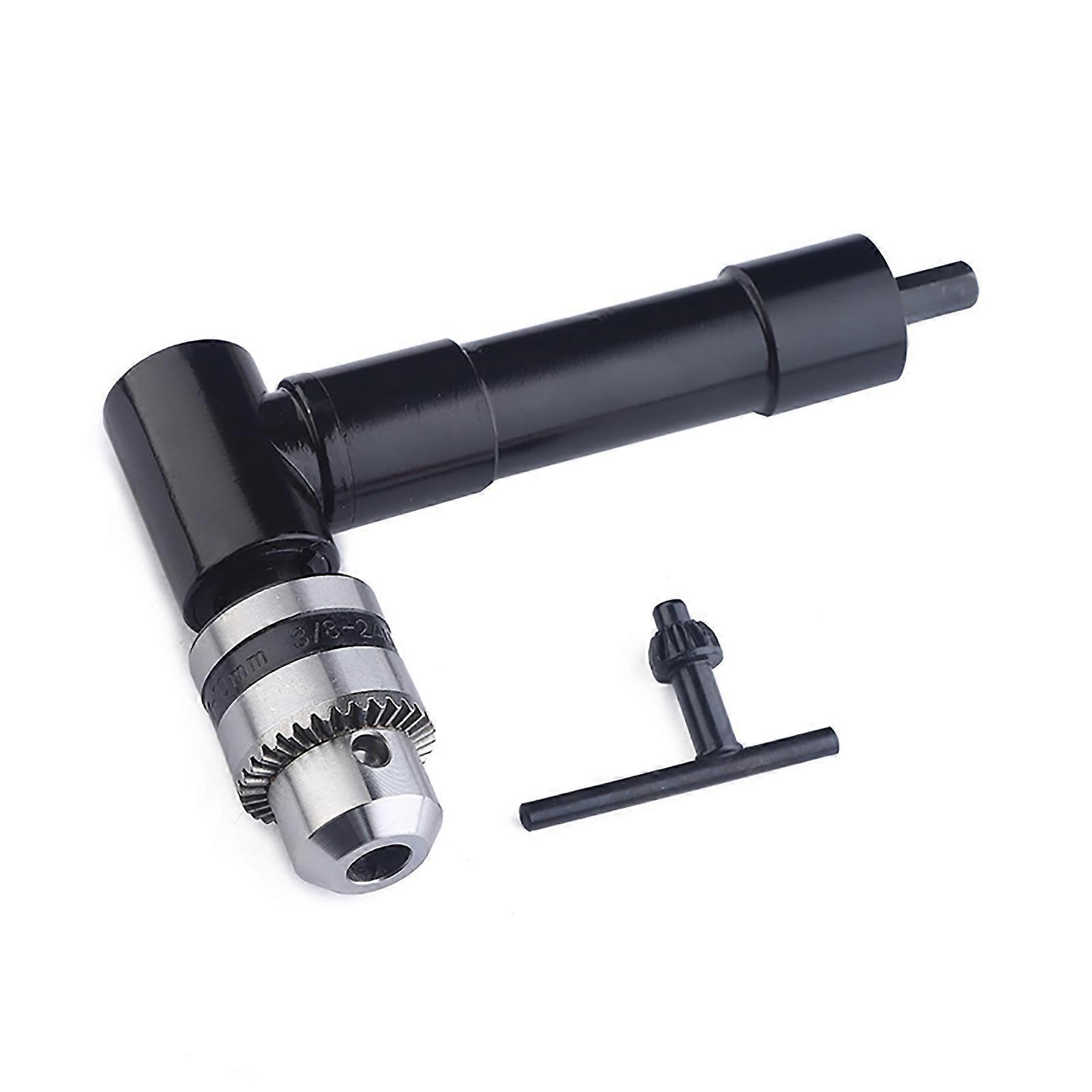 90 Degree Right Angle Electric Drill Bit Converter Adapter Extending Accessory QinHai