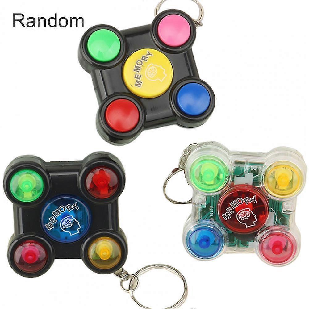 Mini Memory Game Player Memory Decorative Plastic Classic Game Keychain 1pc